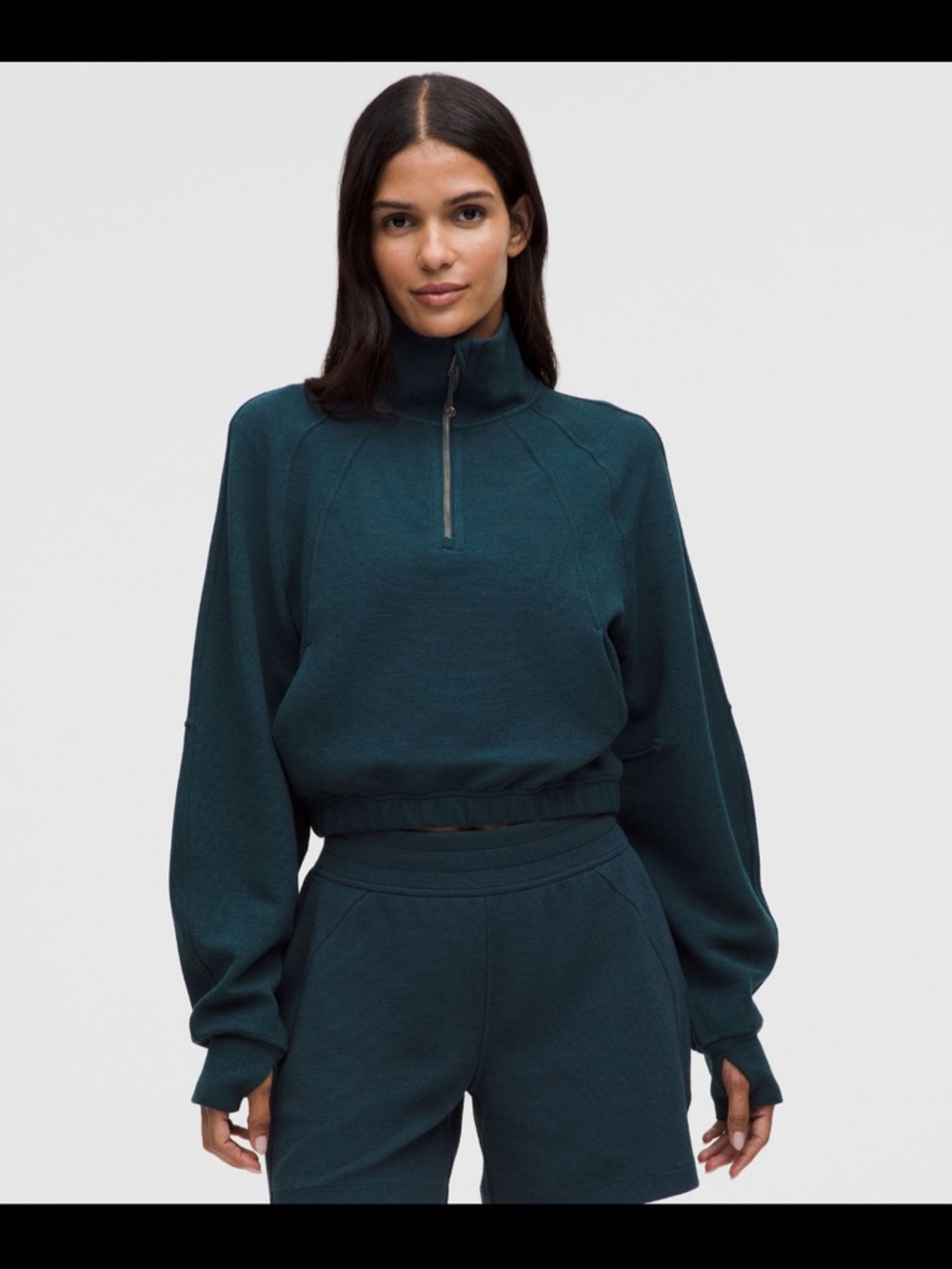lululemon athletica scuba cropped NWT